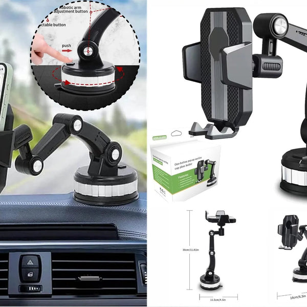 Soporte De Celular Universal Con Ventosa