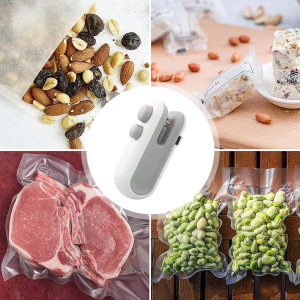 Mini Selladora De Bolsas Recargable