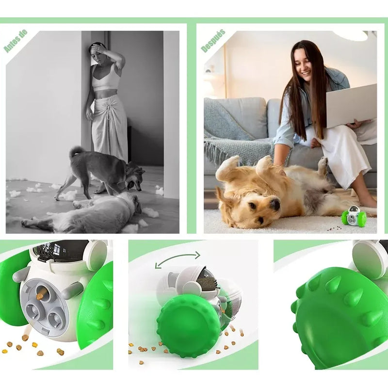 Dispensador De Alimentos Forma De Robot