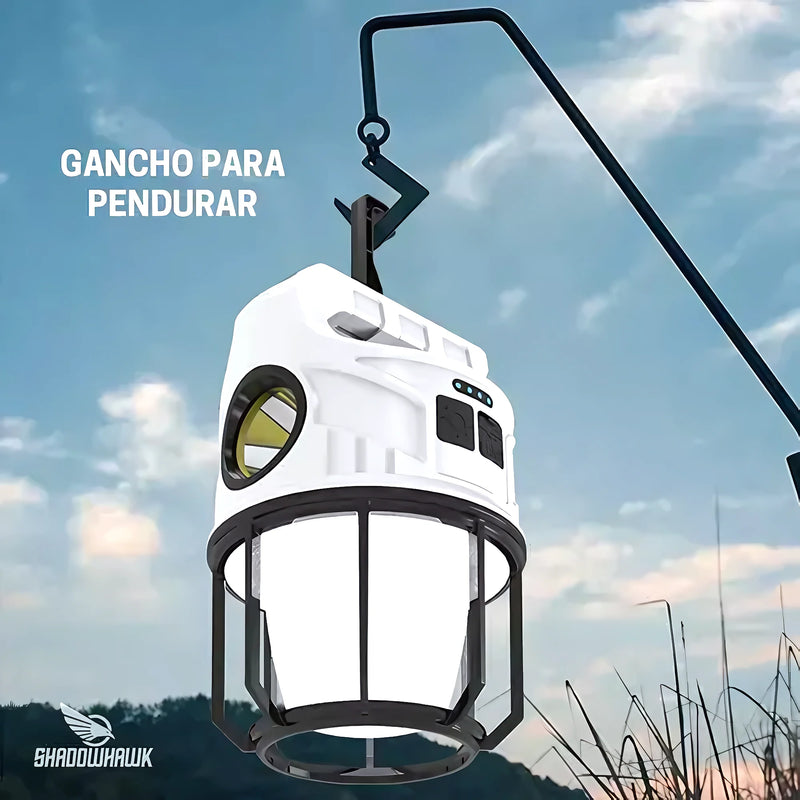 Linterna Gancho Solar Recargable Usb - Varietas Chile - Santiago