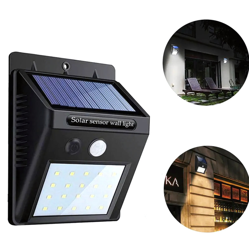 4 Focos Solares 20 Led Con Sensor Movimi - Varietas Chile - Santiago