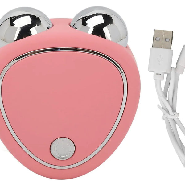 Electromasajeador Facial Y Serum 24K