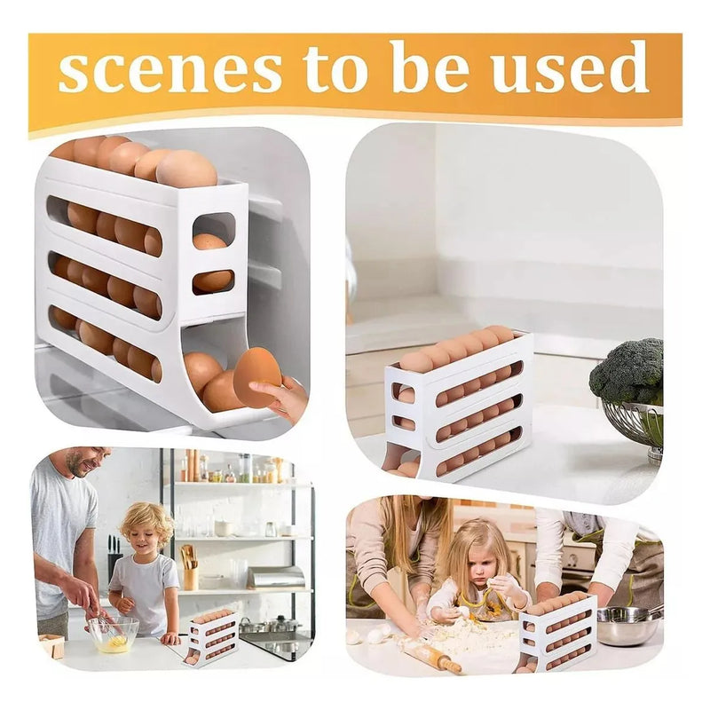 Dispensador De Huevo 4 Niveles Huevera