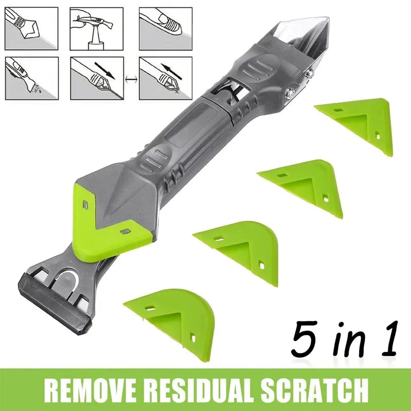 Raspador Sellador Silicona 5 En 1 Remove