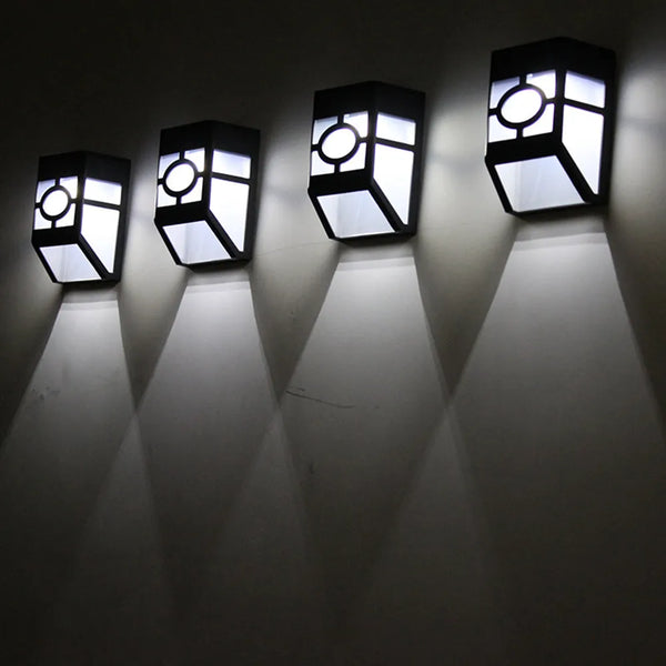 Pack 4 Lampara De Muro Fría Multicolor