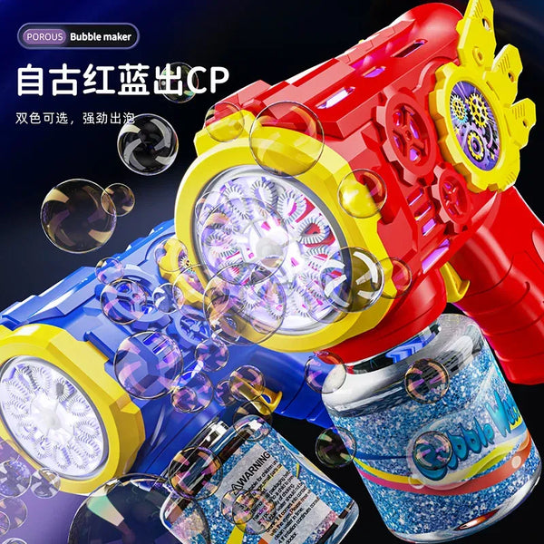 Pistola Lanza Burbuja Con Alitas