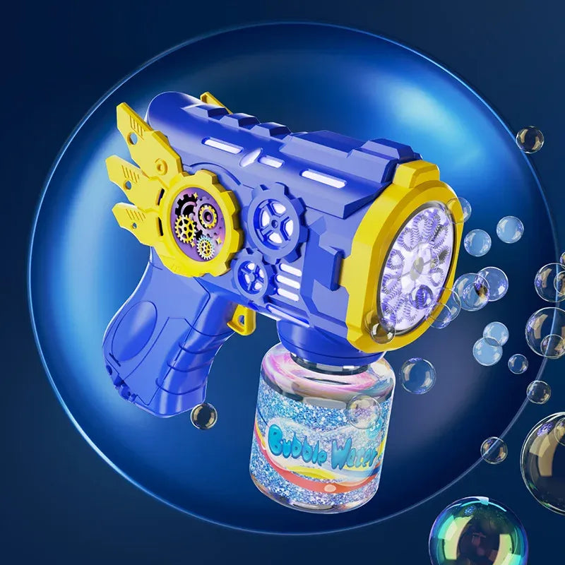 Pistola Lanza Burbuja Con Alitas