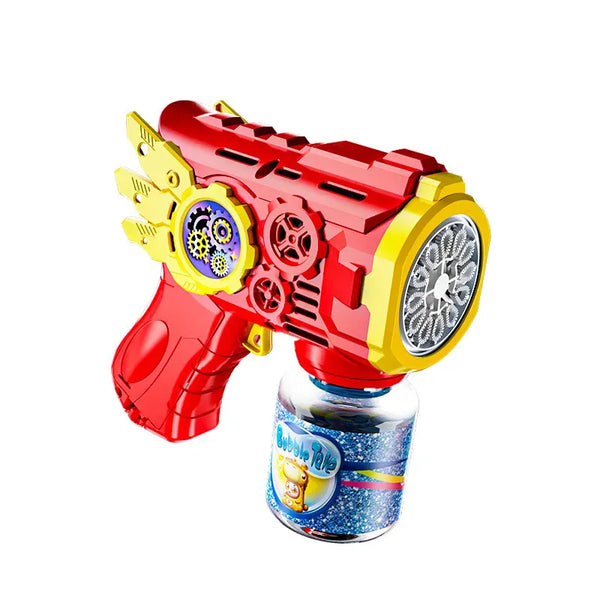 Pistola Lanza Burbuja Con Alitas