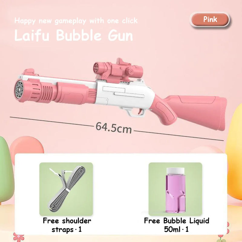 Rifle Lanza Burbuja Rifle Grande Juguete