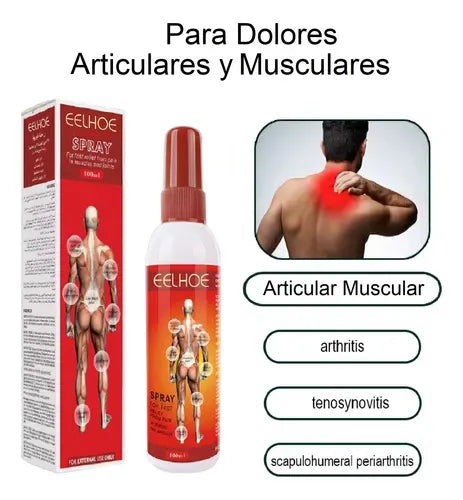 Spray Analgésico De Acción Rápida