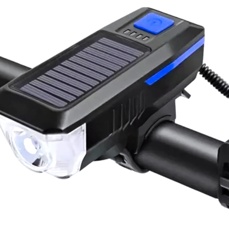 Luz Delantera Led De Bicicleta Solar - Varietas Chile - Santiago