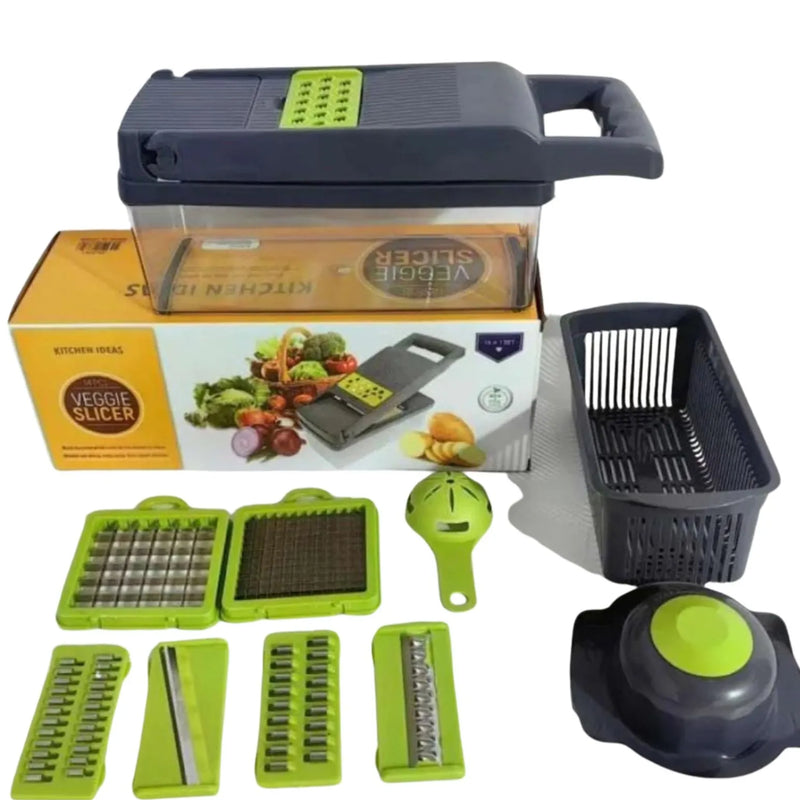 Rallador Cortador 14 Piezas Fruta Y Ver -en tu casa Chile - Santiago