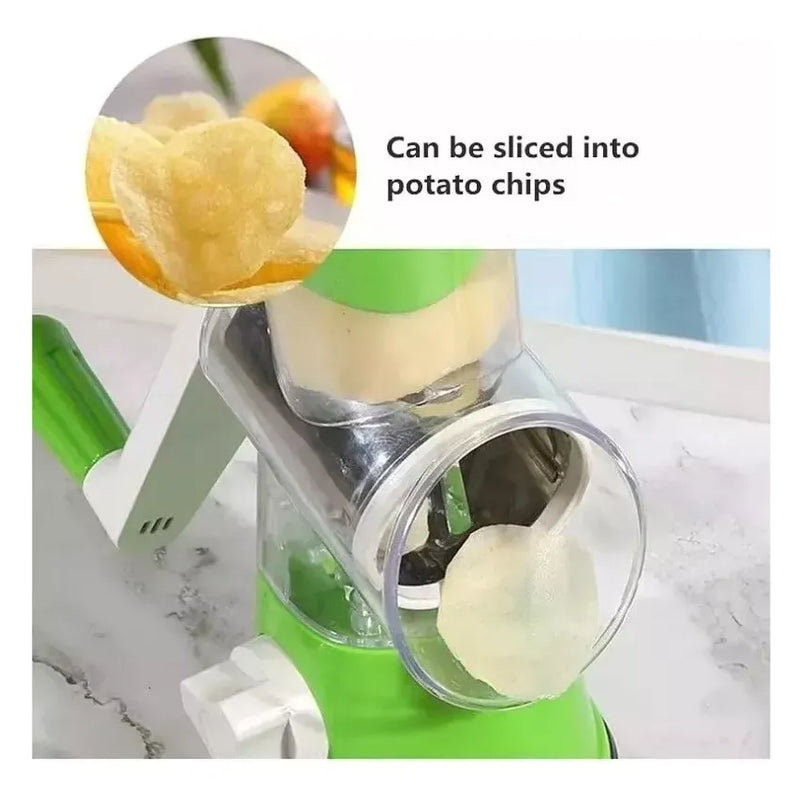 Rallador Verduras Espiral Cortador