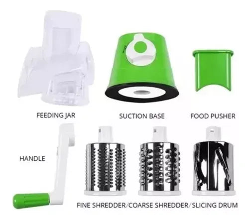 Rallador Verduras Espiral Cortador