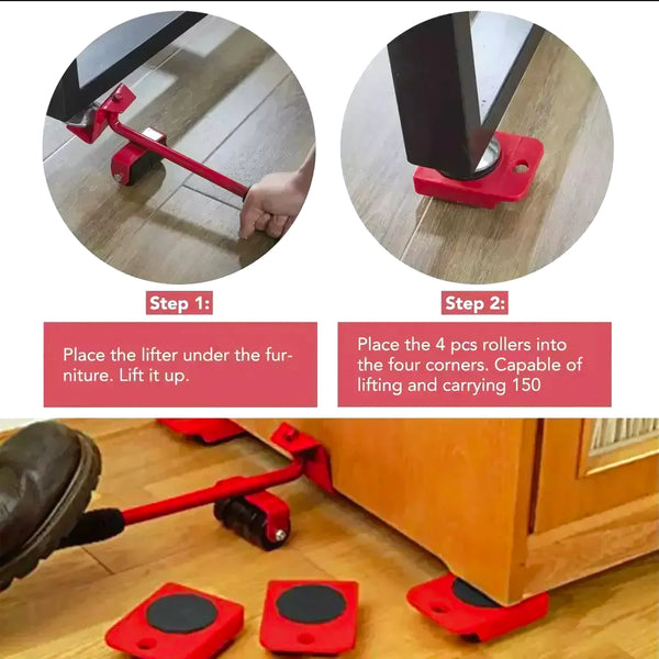 Sistema De Transporte De Muebles 4 Pcs - Varietas Chile - Santiago
