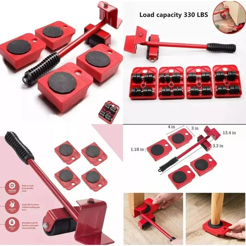 Sistema De Transporte De Muebles 4 Pcs