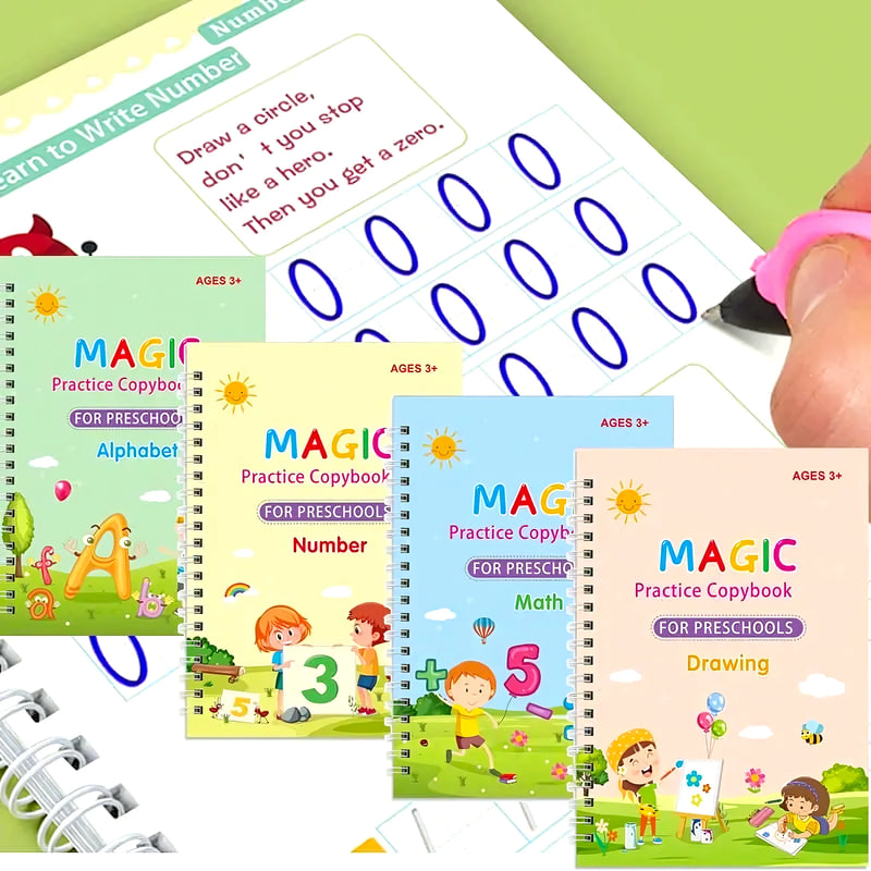 Set 4 Libro De Aprendizaje Trazos 3D - Varietas Chile - Santiago