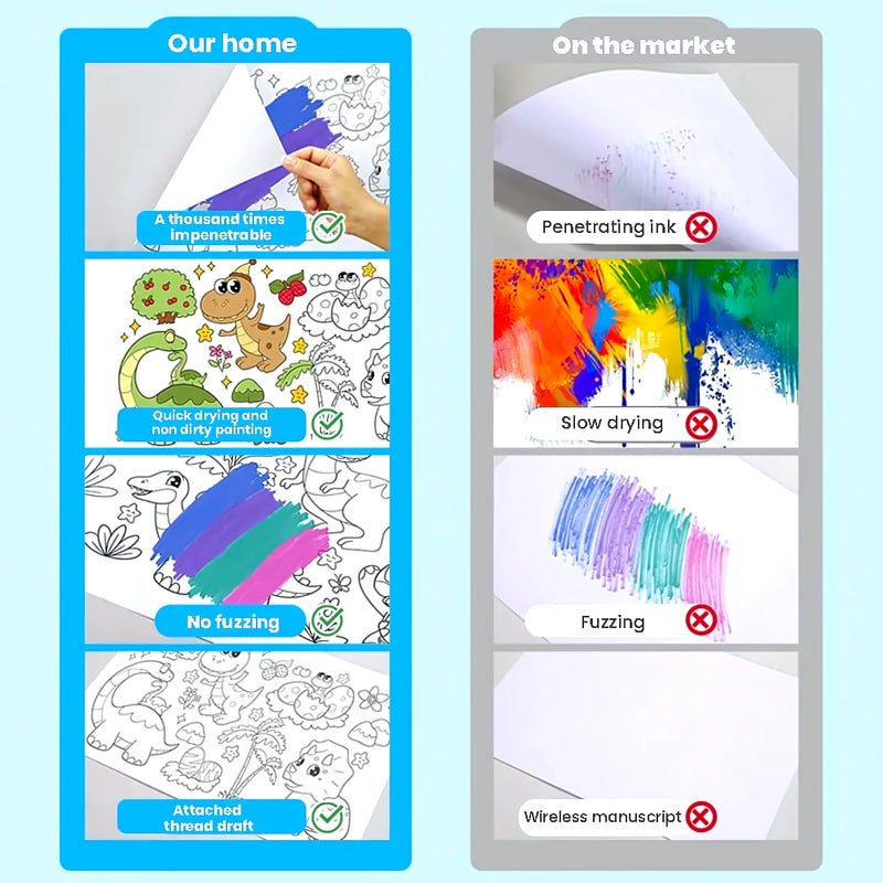 Papel De Dibujos Para Colorear De Pared - Varietas Chile - Santiago