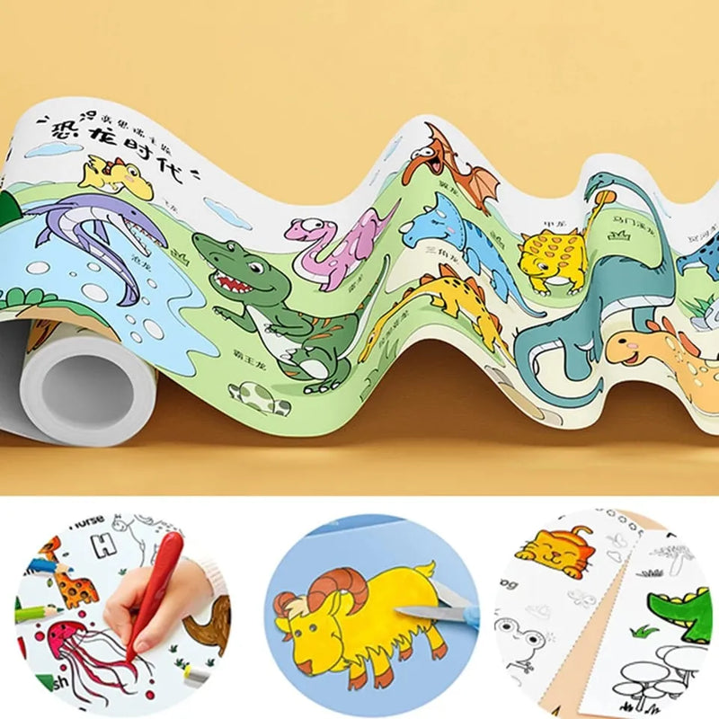 Papel De Dibujos Para Colorear De Pared