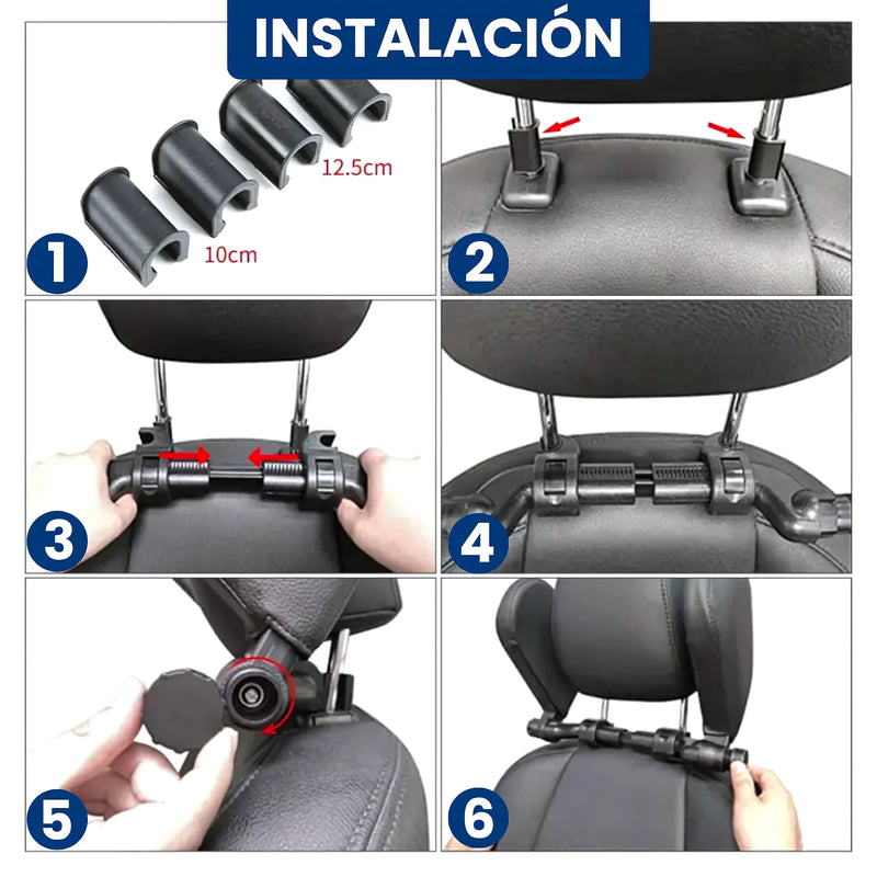 Reposacabezas De Auto Ajustable - Varietas Chile - Santiago
