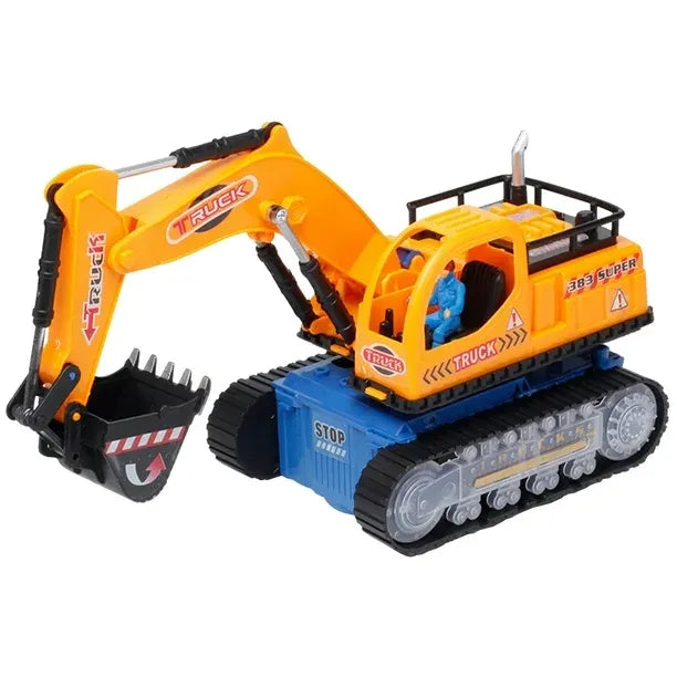 Retroexcavadora Con Luz Y Sonido Pequeña
