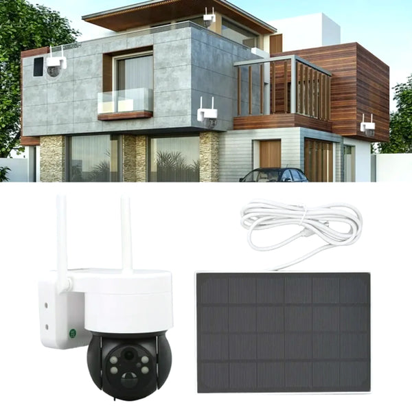 Camara Vigilancia Ip Solar Led Wifi - Varietas Chile - Santiago