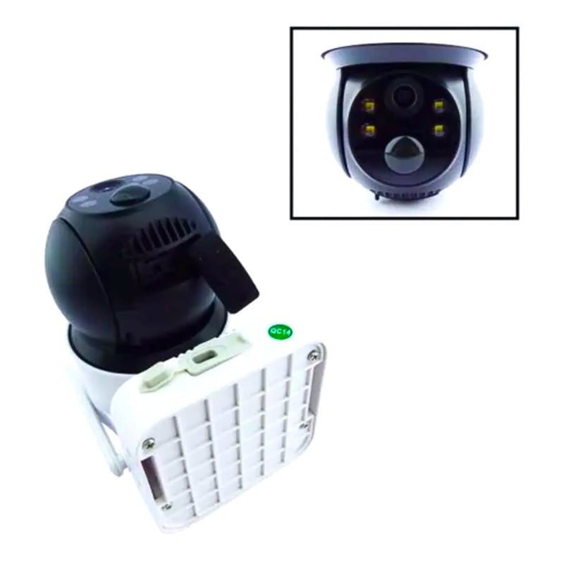 Camara Vigilancia Ip Solar Led Wifi - Varietas Chile - Santiago