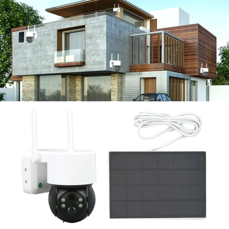 Camara Vigilancia Ip Solar Led Wifi - Varietas Chile - Santiago