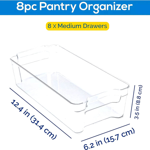 Set 8 Pcs Organizador Refrigerador - Varietas Chile - Santiago