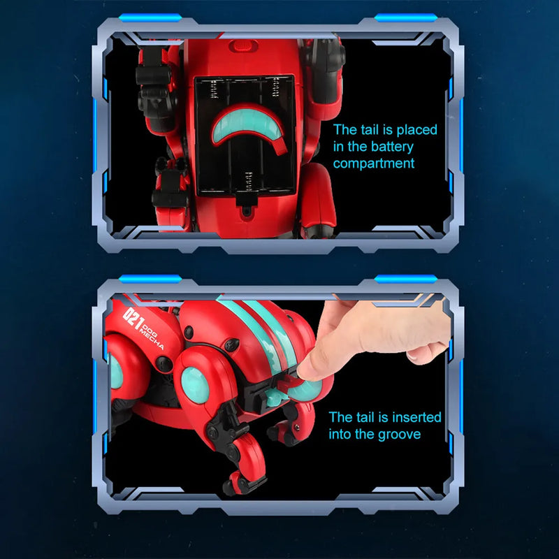 Perro Robot Inteligente Para Niños Red