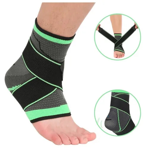 Pack Rodillera Tobillera De Compresion