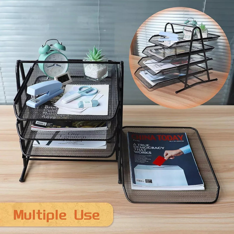 Organizador Oficina Organizador Metal -en tu casa Chile - Santiago