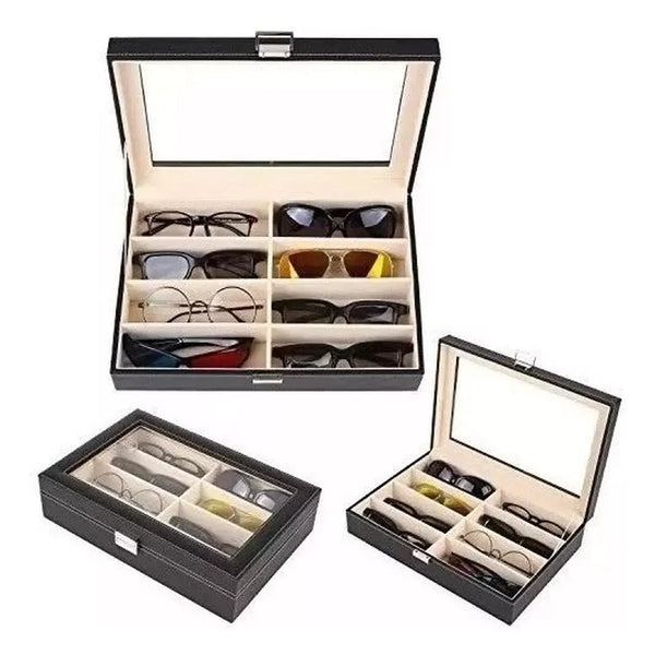 Organizador De Lentes Sol Gafas Para 8 U