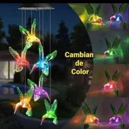 Colgante Solar Colibrí