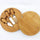 Tabla De Queso 25Cm Bambu 3 Accesorios