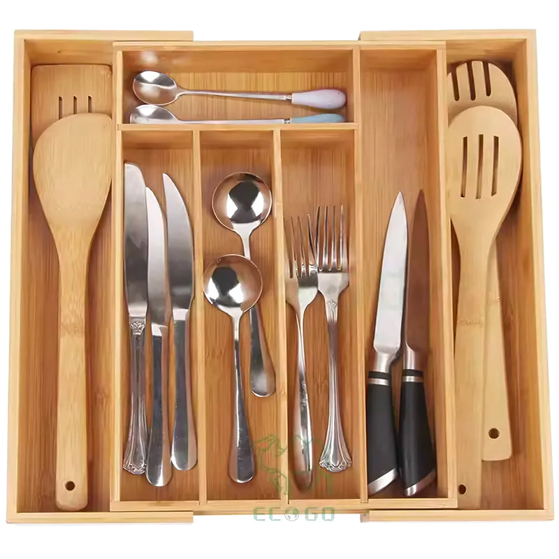 Organizador De Cajones De Cocina Bambu - Varietas Chile - Santiago