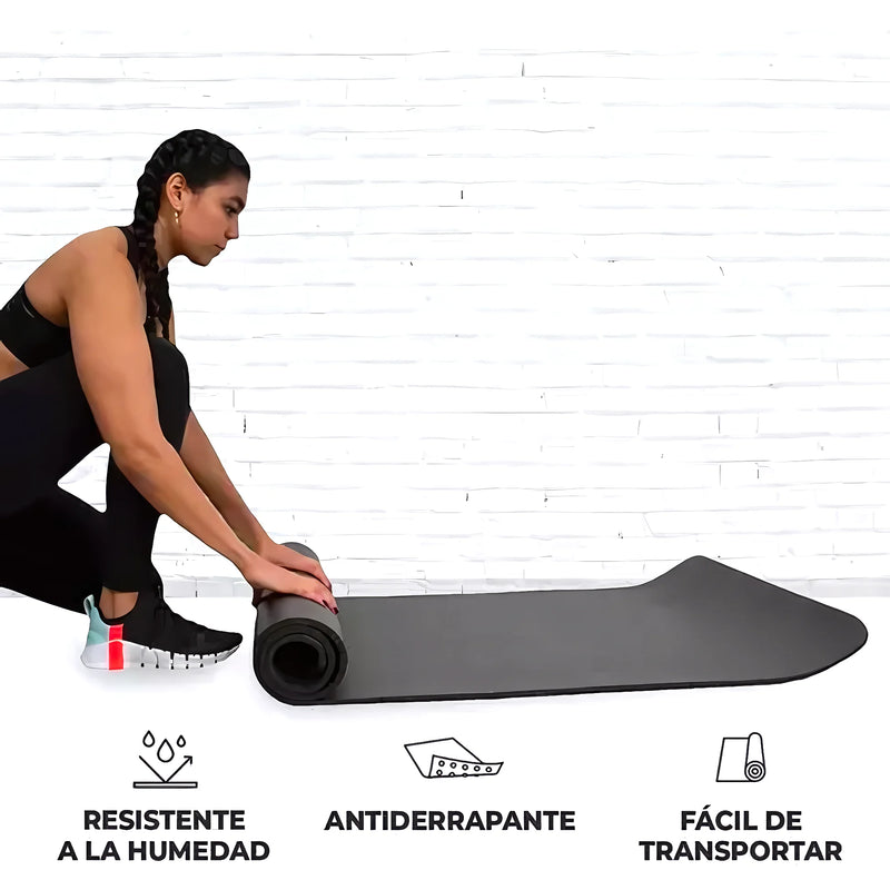 Mat Yoga Colchoneta Ejercicio Grueso 15M - Varietas Chile - Santiago