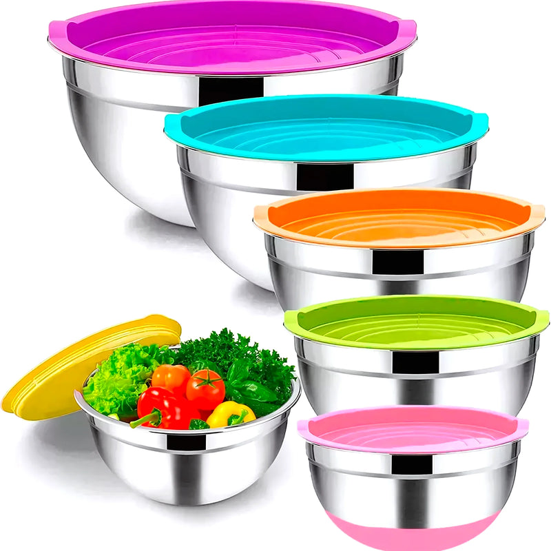 Set 7 Bowls De Cocina Acero Inoxidable - Varietas Chile - Santiago