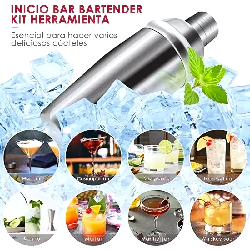 Juego De Coctelera Bar 23 Piezas - Varietas Chile - Santiago