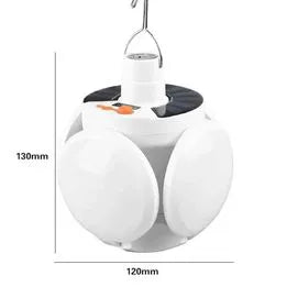 Lampara Solar Tipo Pelota