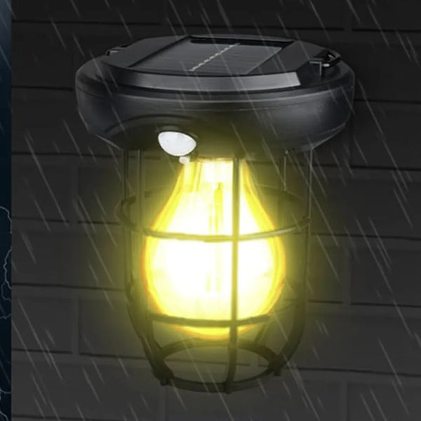 Lámpara Para Camping Solar Con Sensor