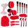 Limpieza Automóvil Kit Detailing 18 Pcs
