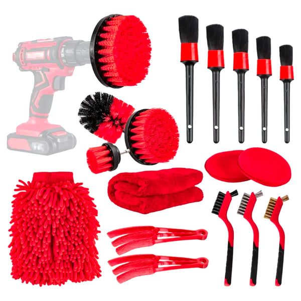 Limpieza Automóvil Kit Detailing 18 Pcs - Varietas Chile - Santiago
