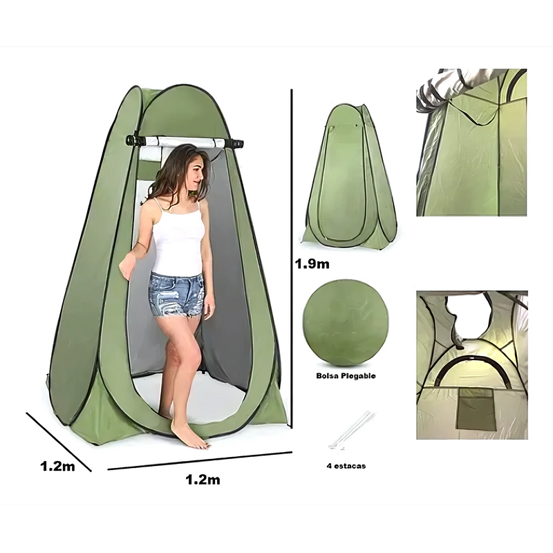 Carpa Tienda De Campaña Vestidor Camping - Varietas Chile - Santiago