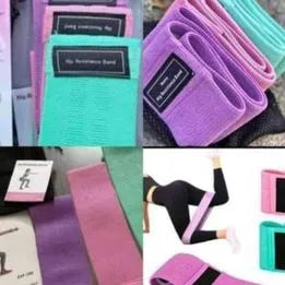 Set De 3 Bandas Elasticas Para Ejercicio