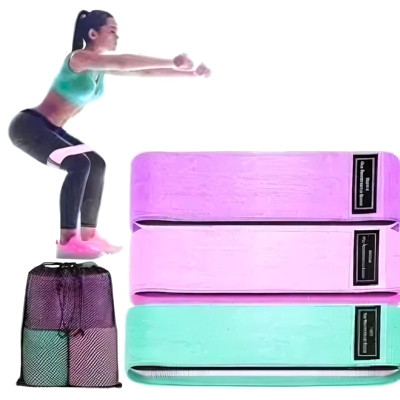 Set De 3 Bandas Elasticas Para Ejercicio - Varietas Chile - Santiago