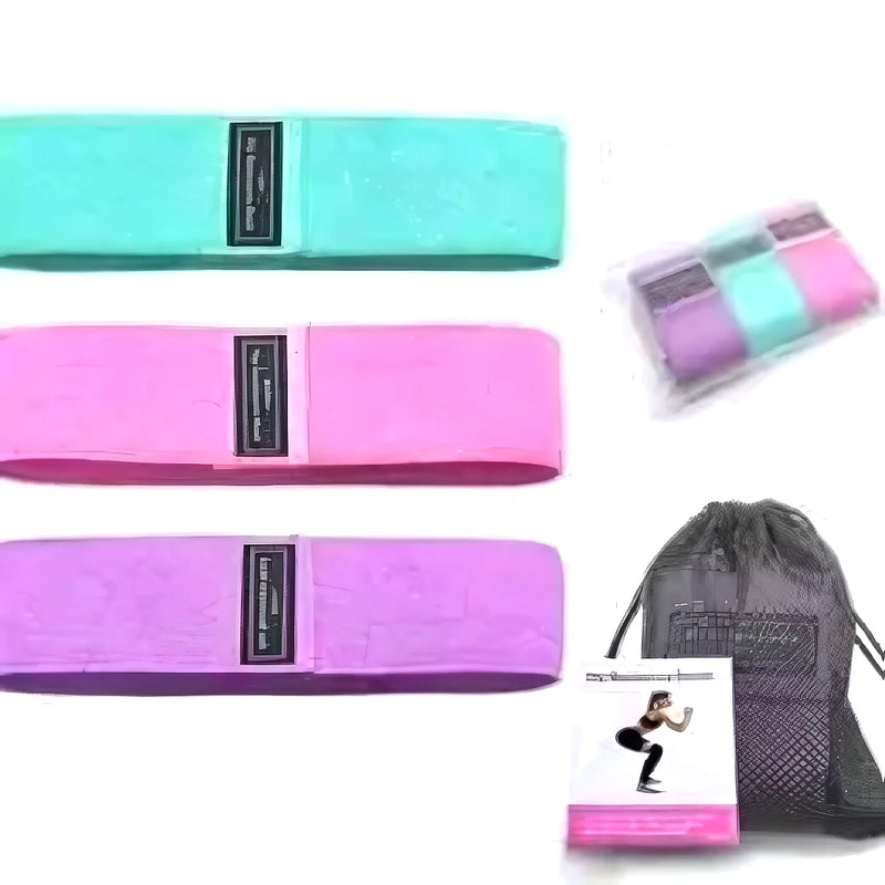 Set De 3 Bandas Elasticas Para Ejercicio - Varietas Chile - Santiago