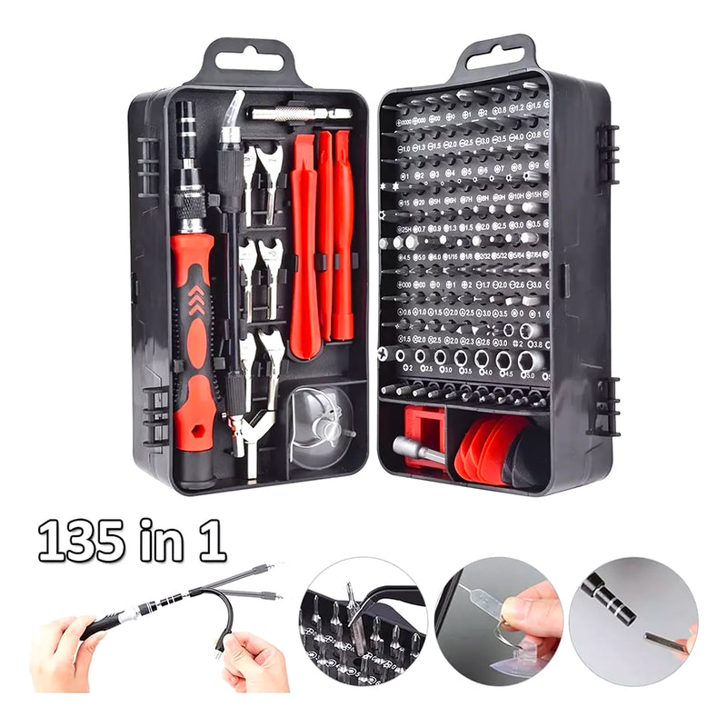 Set Kit Juego Destornillador 135 En 1 - Varietas Chile - Santiago
