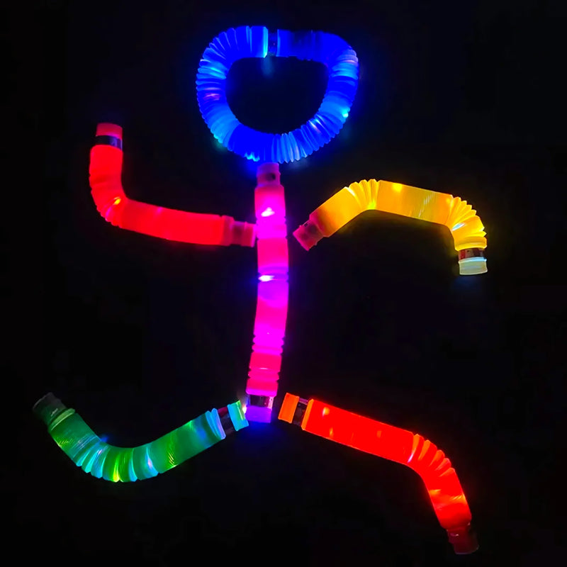 Set 6 Pop It Tubo Con Luz Led Sensorial - Varietas Chile - Santiago
