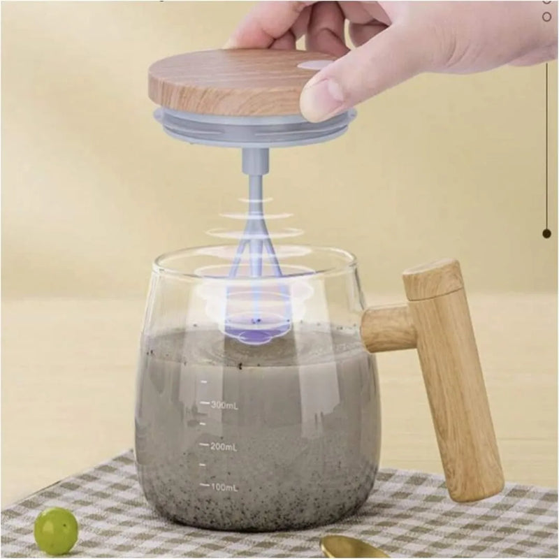 Taza Batidora Recargable Con Usb 400 Ml